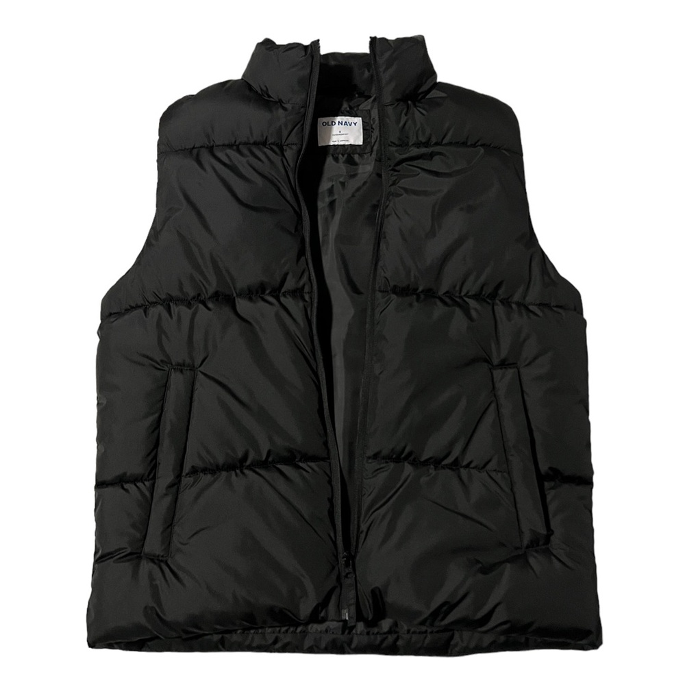 Black Puffer Vest